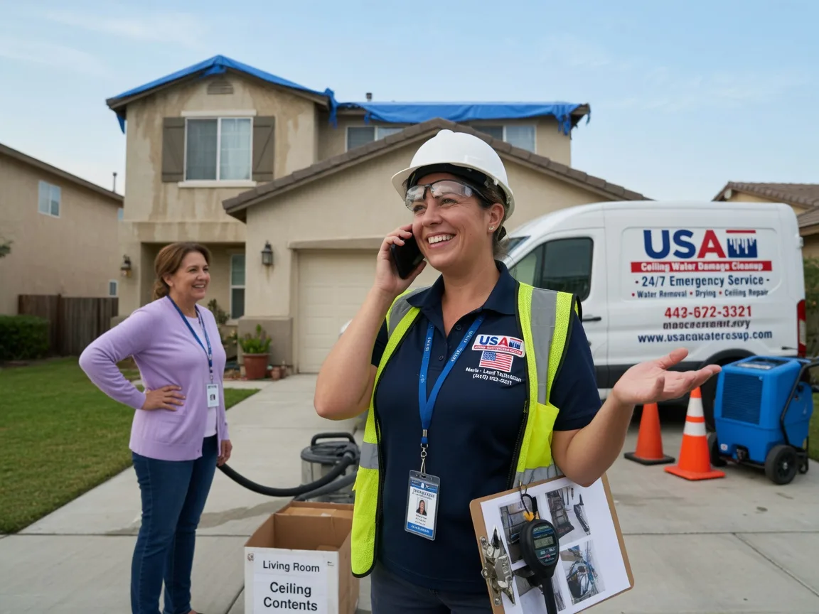 Ceiling Water Damage Restoration Florahome, FL FAQs
